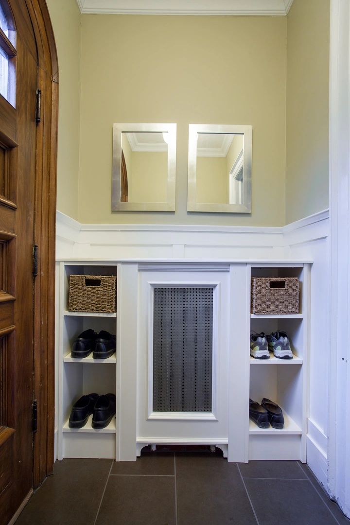 Custom radiator cover installation